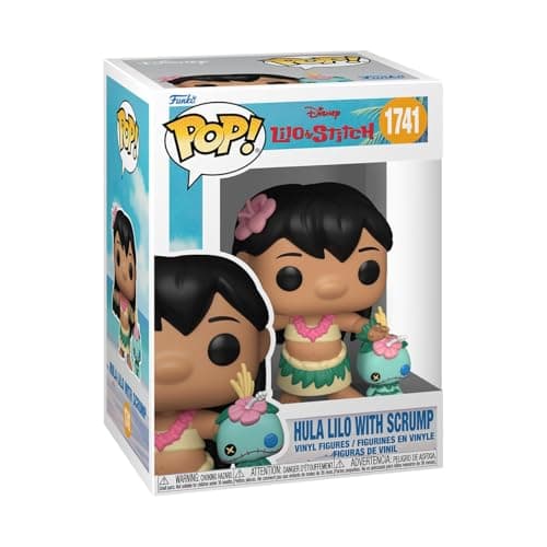 Image of Funko POP! & Buddy: Lilo & Stitch - Hula Lilo w/Scrump - Collectable Vinyl Figure - Gift Idea - Official Merchandise - Toys For Kids & Adults - Model Figure for Collectors and Display