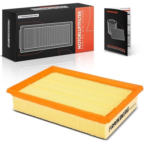 Image of Frankberg Engine Air Filter Compatible with Focus C-Max DM2 Focus II DA DP HCP Focus II Cabriolet Focus II Box/Estate C30 533 S40 II 544 Replace# 3M51-9601-AA