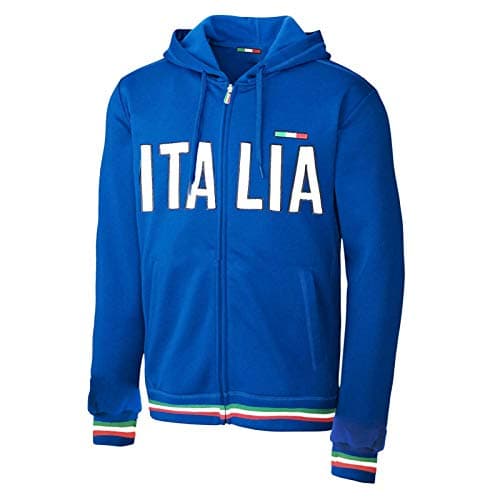Image of Toocool - Sweatshirt for Men and Women, Italy, Tracksuit with Long Sleeves, Hood FI-589, Electric blue, XL