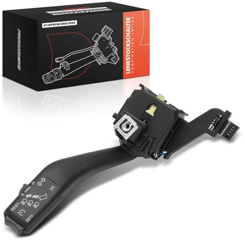 Image of Frankberg 1 x steering column switch 8-pin compatible with Golf V 1K1 1.4L-3.2L 2003-2009 Altea 5P1 1.2L-2.0L 2004-2024 T.o.u.r.a.n 1T1 1T2 1.4L-2.0L 2003-2010 Re. place# 1 1K0953513G