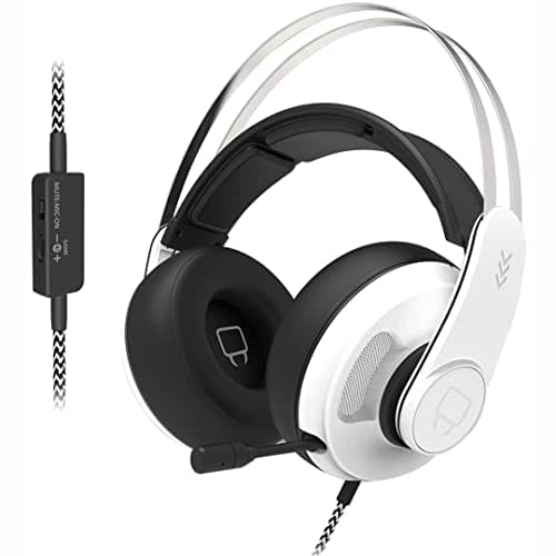 Image of Venom Sabre Multi-Format Gaming Headset - White (PS5, Xbox Series X & S, PS4, Xbox One, PC)