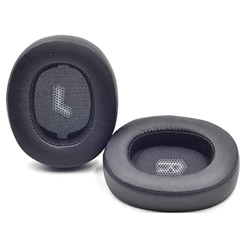 Image of Replacement E55 Earpads Ear Pads Foam Ear Cushion Pillow Parts Cover Compatible with JBL E55BT E 55 bt Bluetooth Wireless Headsets (Black)