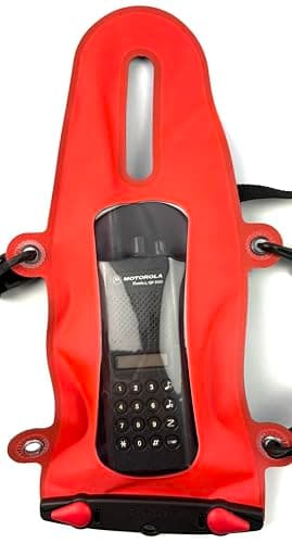 Image of Aquapac Heavy Duty Extreme IPX8 Pro VHF Waterproof Case, Comes with Adjustable 3 Way Harness, 5 Year Warranty, Professional Use, Floats