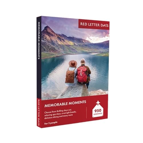 Image of Red Letter Days Memorable Moments Experience Gift Box for 2 – 945 Exciting Experiences Across the UK