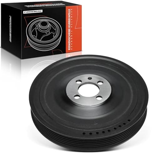 Image of Frankberg Propshaft Belt Pulley Compatible with Astra H A04 1.9L 2004-2010 Zafira B Box/MPV A05 1.9L 2005-2015 Vectra C CC Z02 1.9L 2004-2008 Replace# 55564573