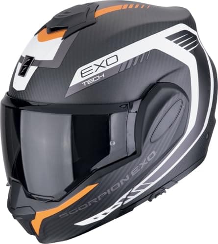 Image of Scorpion EXO-Tech EVO Carbon Cosy Modular Helmet XL