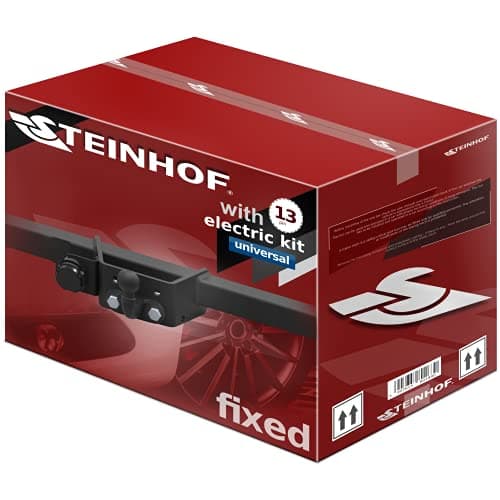 Image of STEINHOF new fixed towbar compatible with Ford Transit VAN 2014-2020 with 13-pin Universal wiring kit