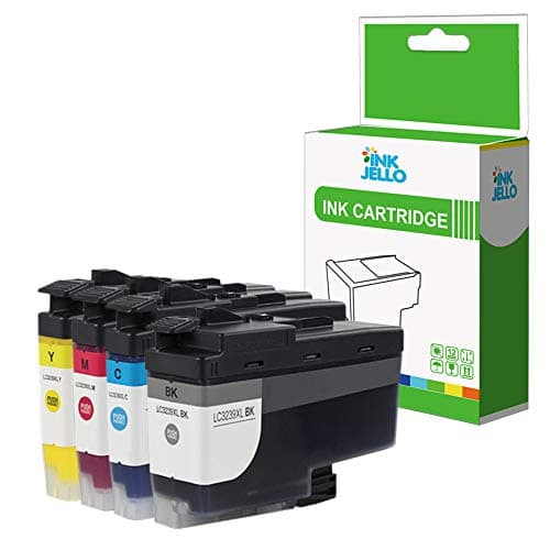 Image of InkJello Compatible Ink Cartridge Replacement for Brother HL - J6000DW J6100DW MFC - J5945DW J6945DW J6947DW LC3239XL (Black/Cyan/Magenta/Yellow, 4-Pack)