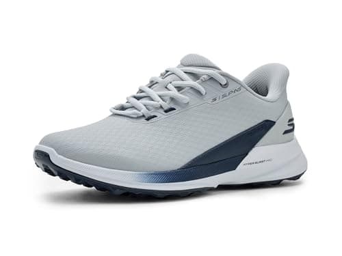 Image of Skechers GO Golf Mens Waterproof Synthetic Lace-Up Spike Less Golf Shoe