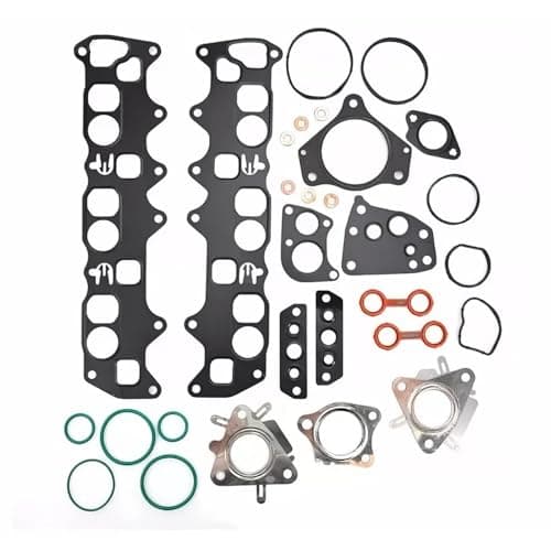 Image of Fledart Oil Cooler Gasket set For OM642 280 320 350 CDI Engines Replaces 6421410580 6421420481, Oil Radiator Kit For W203, W204, W211, C218, W639, A209, X218, W213, W461, W166, B906