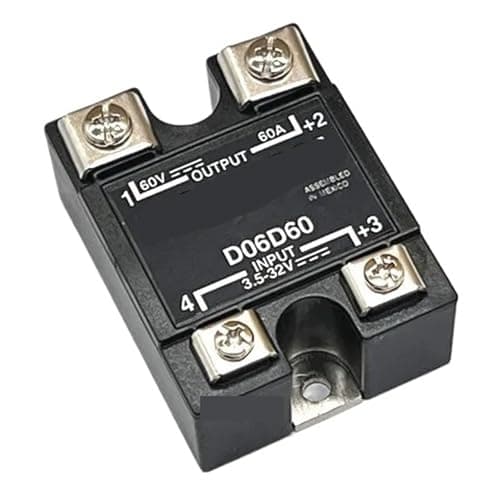 Image of PIHWGUVD Solid-State Relay D06D25 D06D40 D06D50 D06D60 D06D80 D06D100(D06D25)