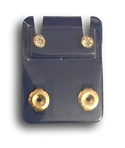 Image of Caflon Official Blu Ear 4mm Piecing Crystal Studs - Choose your Colour/Style (Regular Ball, Gold Plated)