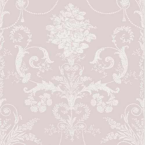 Image of Laura Ashley Josette Amethyst Wallpaper