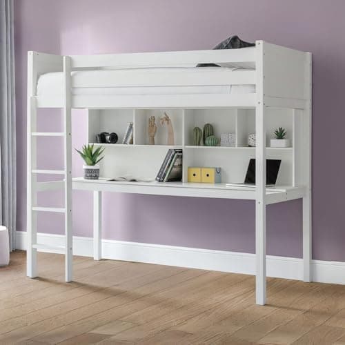 Image of Julian Bowen Titan Highsleeper, White, Single