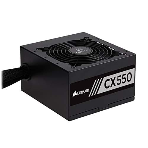 Image of CORSAIR CX Series, CX550, 550 Watt, 80+ Bronze Certified, Non-Modular Power Supply