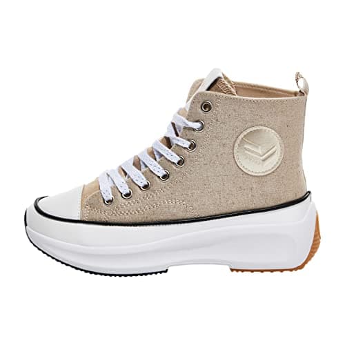 Image of Kaporal Christa, Women's Trainers, IRISE Beige, 36 EU, Iridescent Beige, 4 UK