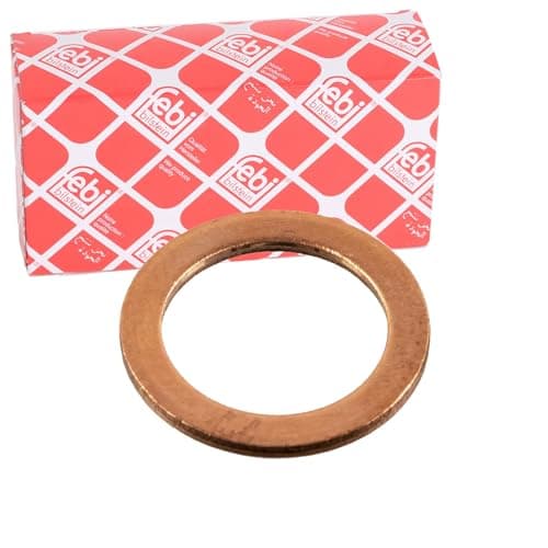 Image of febi bilstein 07215 Seal Ring for oil drain plug, pack of one