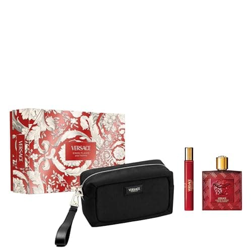 Image of Versace Eros Flame Eau de Parfum 100ml Gift Set 2023