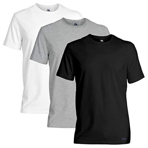 Image of Ted Baker Mens 3-Pack Breathable Cotton Stretch Crew Neck T-Shirt, Size M