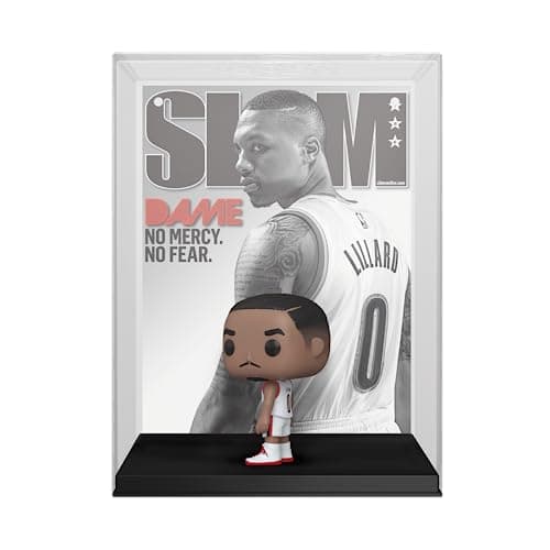 Image of Funko POP! NBA Cover: SLAM - Damian Lillard - Collectable Vinyl Figure - Gift Idea - Official Merchandise - Toys for Kids & Adults - Model Figure for Collectors and Display