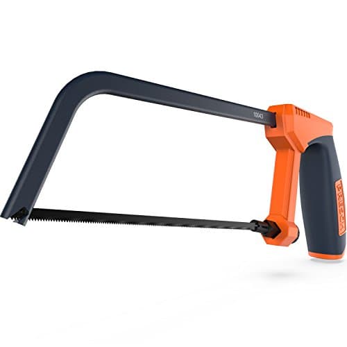 Image of Presch Junior Hacksaw 150 mm - Professional Small Hand Saw with Exchangeable Metal Saw Edge for Metal