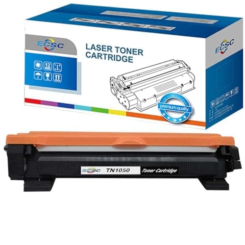 Image of ECSC Compatible Toner Cartridge Replacement for Brother DCP-1510 1512 1610W 1612W HL-1110 1112 1210W 1212W MFC-1810 1910 1910W TN1050 (Black, 1-Pack)
