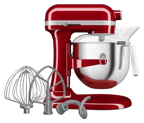 Image of KitchenAid HEAVY DUTY 6.6 L BOWL LIFT STAND MIXER - EMPIRE RED 5KSM70JPXBER