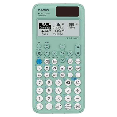Image of Casio fx-85GTCW+ Scientific Calculator Green (UK Version) - Upgrade from previous fx-85GTCW model