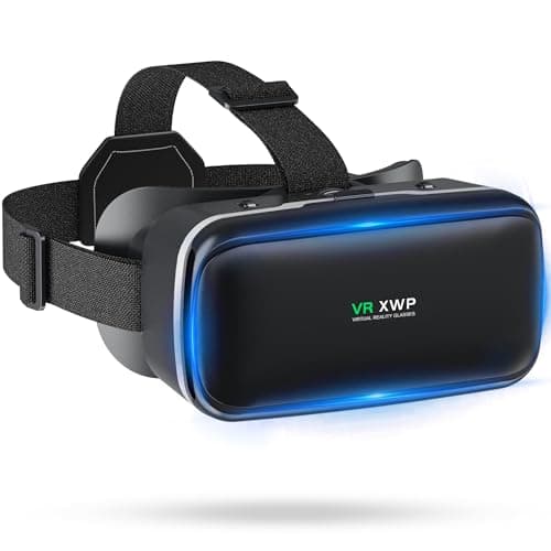 Image of XWP 3D VR Headset, Virtual Reality Glasses With HD Anti-Blue Light For Phone, Compatible With iPhone & Android (4.7–6.8"), Ideal For 3D Gaming And Movie Viewing, Birthday Gift For Friends And Family