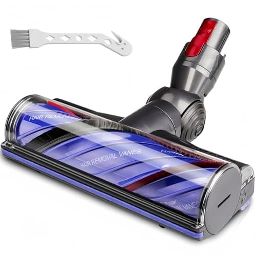 Image of Anti-Tangle Motorhead Replacement for Dyson V7 V8 V10 V11 V15 Vacuum Cleaner, Motorised Direct Drive Brush Head Attachment for Hard Floor & Carpet, Pet Hair Removal Nozzle Parts SV10 SV12 SV14