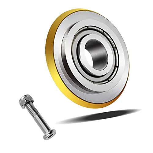 Image of Tile Cutter Wheels - LNSYSNS 22 × 6 × 6 mm Spare Cuttings Replacement Wheel, with Wheel Rod - Manual Tile Cutting Machine Replacement, for Cutting Ceramic Tiles, Glass, and Ceramic Bricks (40000m)