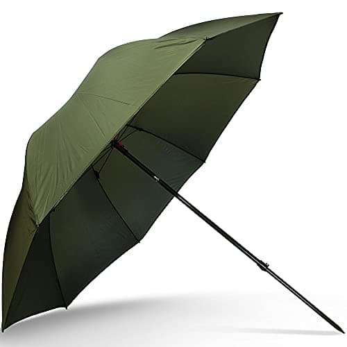 Image of DNA Leisure NGT 45" Brolly Umbrella Green with Tilt Function Waterproof Carp Fishing