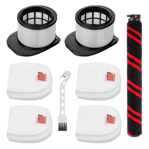 Image of Filter Roller Brush Accessories for Shark IZ400UK IZ400UKT IZ400 IZ420UKT IZ420 Stratos Anti Hair Wrap Plus Pet Pro Cordless Stick Vacuum Cleaner Replacement Parts