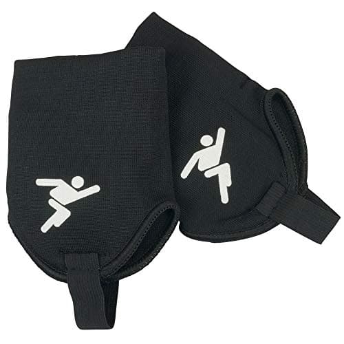 Image of Precision Unisex's Ankle Protectors, Black, Senior