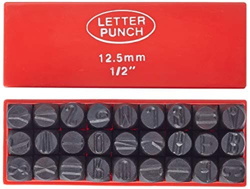 Image of Mannesmann M 244-12 Letter Punch Set 12 mm