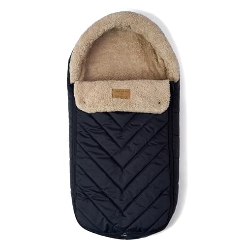 Image of Clair de Lune Snug Universal Pushchair Footmuff - 0-3 Years (Black)