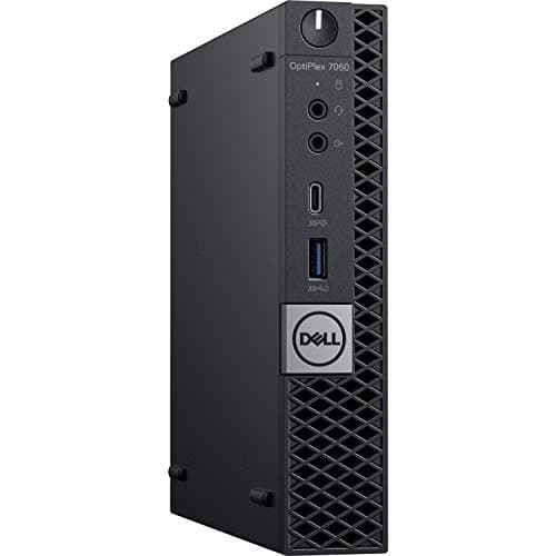 Image of Dell Optiplex 7060 Micro Desktop Computer, Intel Core i5-8500T (6 Core),| 16GB DDR4, 256GB SSD, Win 11 Pro (Renewed)