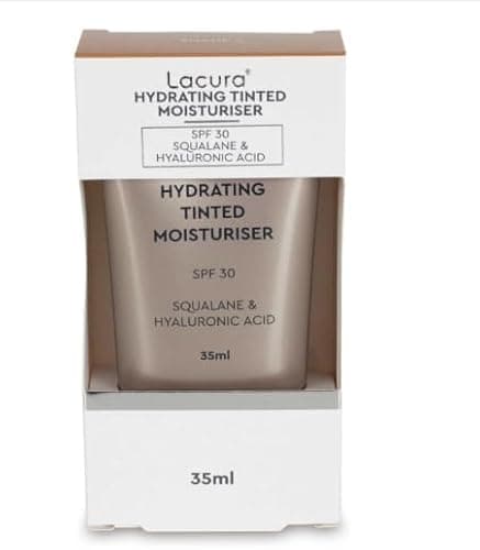 Image of Hydrating Tinted Moisturiser SPF30 with Squalane & Hyaluronic Acid, 35ml, Various Shades (Shade 3)