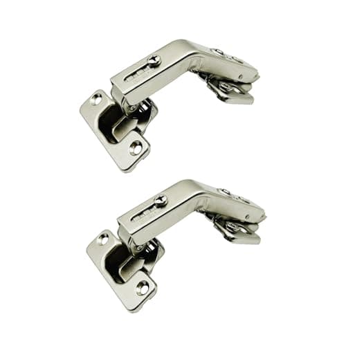 Image of LOOTICH 135 Degree Clip-on Special Folding Corner Concealed Hinge 35 mm for Kitchen Cabinet Cupboard Wardrobe Combination Angle Doors Pack of 2 Pieces
