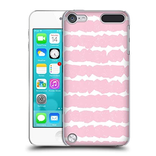 Image of Head Case Designs Officially Licensed Ninola Lines Pink Geometric 2B Hard Back Case Compatible With Apple iPod Touch 5G 5th Gen