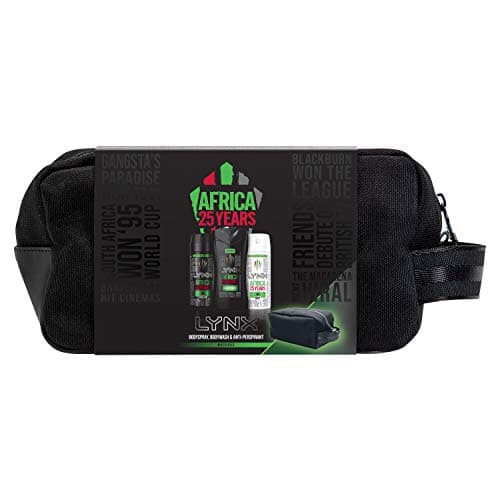 Image of Lynx Africa, Washbag Christmas Gift Set, For Men