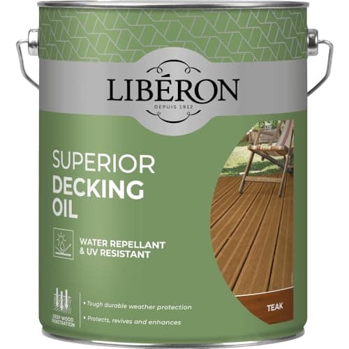 Image of Liberon Decking Oil 5 Litre - Teak