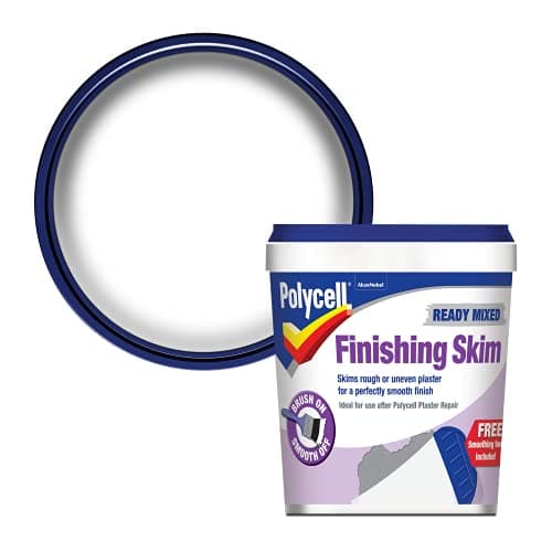 Image of Polycell 20218 1 L Ready Mixed Tub Finishing Skim Polyfilla - Grey