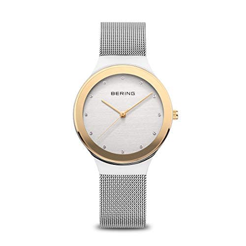 Image of BERING Women Analog Quartz Classic Collection Watch with stainless steel Strap and Sapphire Crystal 12934-010