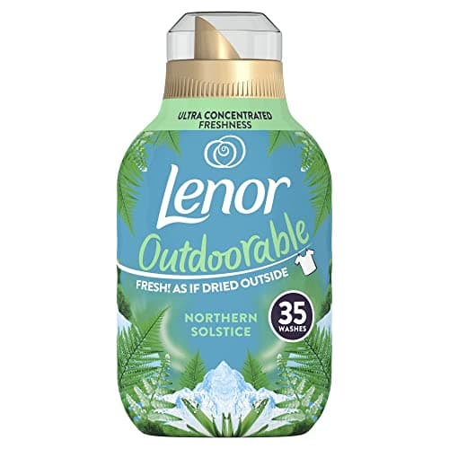 Image of Lenor Outdoorable Fabric Conditioner 35 Washes, 490Ml, Northern Solstice - Ultra Concentrated Freshness - 100 Percent Recycled Bottle
