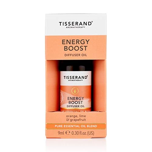 Image of Tisserand - Energy Boost - Aromatherapy Diffuser Oil - Orange, Lime and Grapefruit Essential Oil ,100% Natural Pure Essential Oils ,9ml