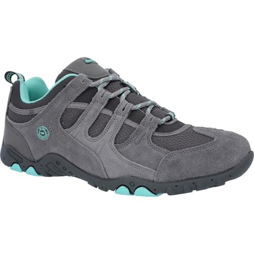 Image of Hi-Tec Women's QUADRA II, Grey/Mint, 4 UK