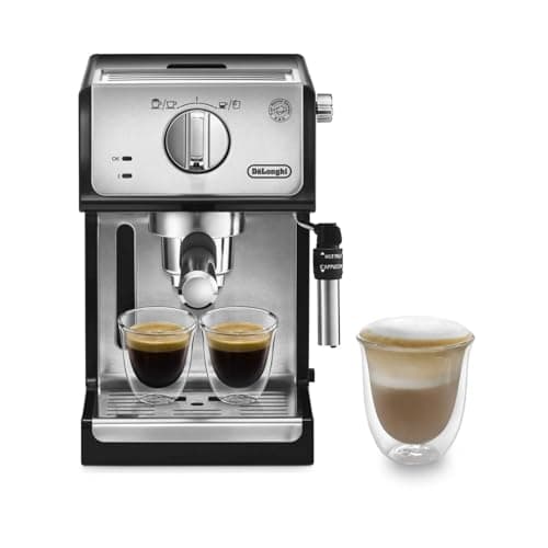 Image of De'Longhi ECP35.31Traditional Barista Pump Espresso Machine, Coffee and Cappuccino Maker, Black