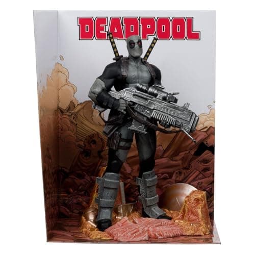 Image of Marvel Collection PVC Statue 1/6 Deadpool (Deadpool #1) (Grey Suit Chase) 27 cm