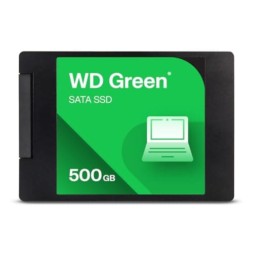 Image of Western Digital WD Green SATA 500GB, Up to 545MB/s, 2.5 Inch/7 mm, 3Y Warranty, Internal Solid State Drive (SSD) (WDS500G5G0A-00CPT0)